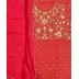 Soft tissue fabric with heavy Zardosi embroidery