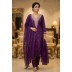 Crepe Silk Zardozi Embroidered Unstitched Suit-29