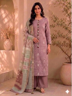 Maheshwari Printed Embroidered Unstitched Suit-67