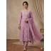 Mul Chanderi Unstitched Suit with Designer Dupatta