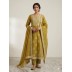Mul Chanderi Unstitched Suit with Designer Dupatta