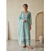 Chanderi Jamdani Embroidered Unstitched Suit–09