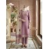 Cotton Linen Mirror Embroidered Unstitched Suit-51